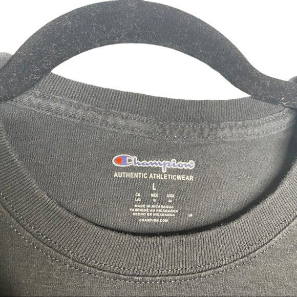 Champion Black Men's T-shirt Dawson 19 ROA Size L - Picture 5 of 11